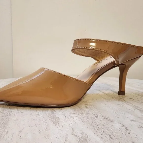 Journee Collection Womens Mae Tan Patent 5.5M - B034 - Picture 4 of 10